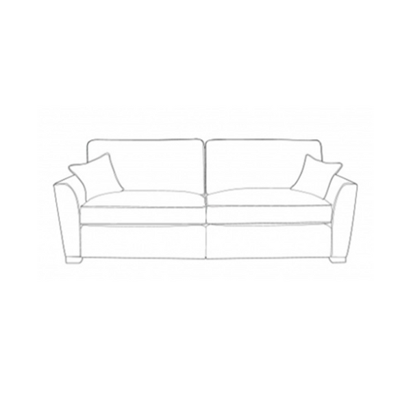 Fantasia Sofa - 4 Seater Modular (Standard Back)