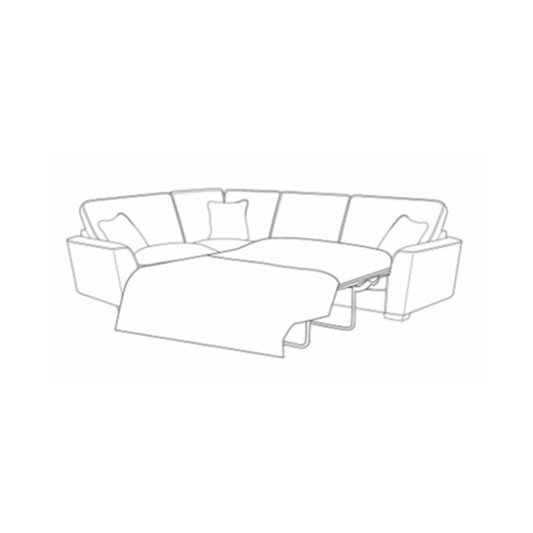 Fantasia Sofa - 1 Corner 2 Sofa Bed (Standard Back)