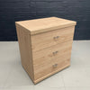 Premium Glass 3 Drawer Chest - Showroom Clearance