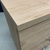 Premium Glass 3 Drawer Chest - Showroom Clearance
