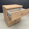 Premium Glass 3 Drawer Chest - Showroom Clearance