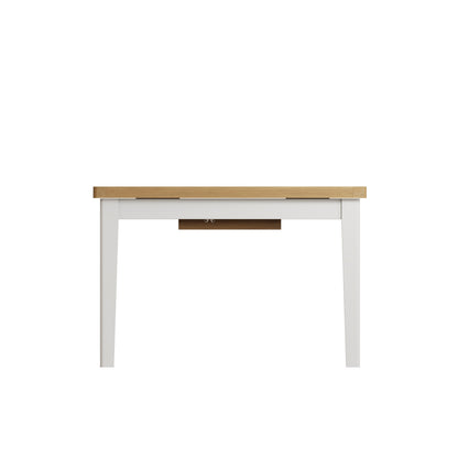 Oregon Oak & Stone Painted Dining Table - Extending 1.2m