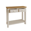 Oregon Oak & Stone Painted Console Table