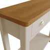 Oregon Oak & Stone Painted Console Table