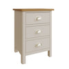 Oregon Oak & Stone Painted Bedside - Large