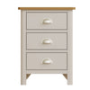 Oregon Oak & Stone Painted Bedside - Large