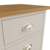 Oregon Oak & Stone Painted Bedside - Large