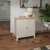 Oregon Oak & Stone Painted Sideboard - Small