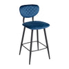 Ranger Bar Stool - Navy Velvet