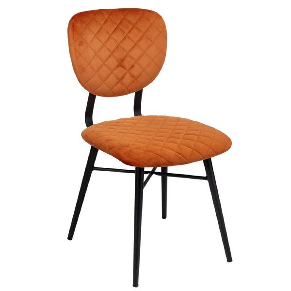 Ranger Dining Chair - Copper Velvet