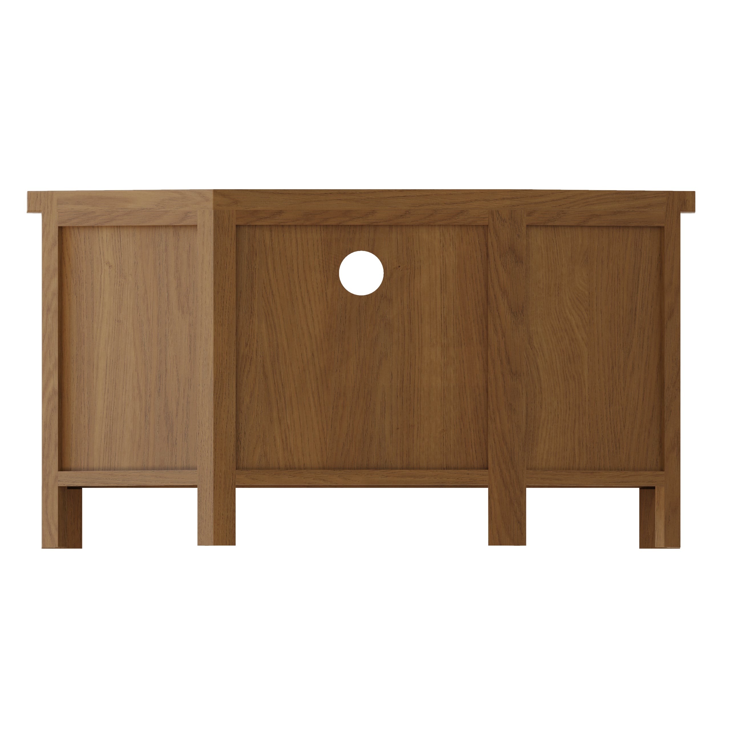 Oregon Oak TV Unit - Corner