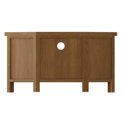 Oregon Oak TV Unit - Corner