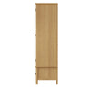 Oregon Oak Wardrobe - 2 Door with Drawer