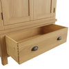 Oregon Oak Wardrobe - 2 Door with Drawer