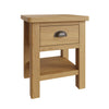 Oregon Oak Lamp Table