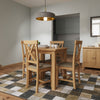 Oregon Oak Dining Table - Fixed Top