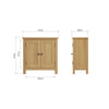 Oregon Oak Sideboard - Small