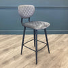 Ranger Bar Stool - Slate Velvet