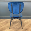 Ranger Dining Chair - Navy Velvet