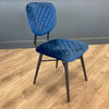 Ranger Dining Chair - Navy Velvet