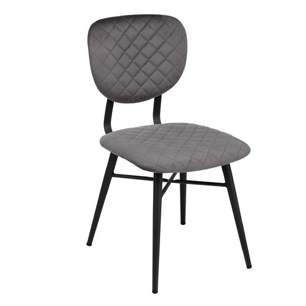 Ranger Dining Chair - Slate Velvet