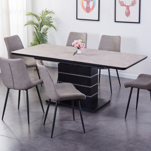 Imperia Extending Dining Table & 6x Chairs