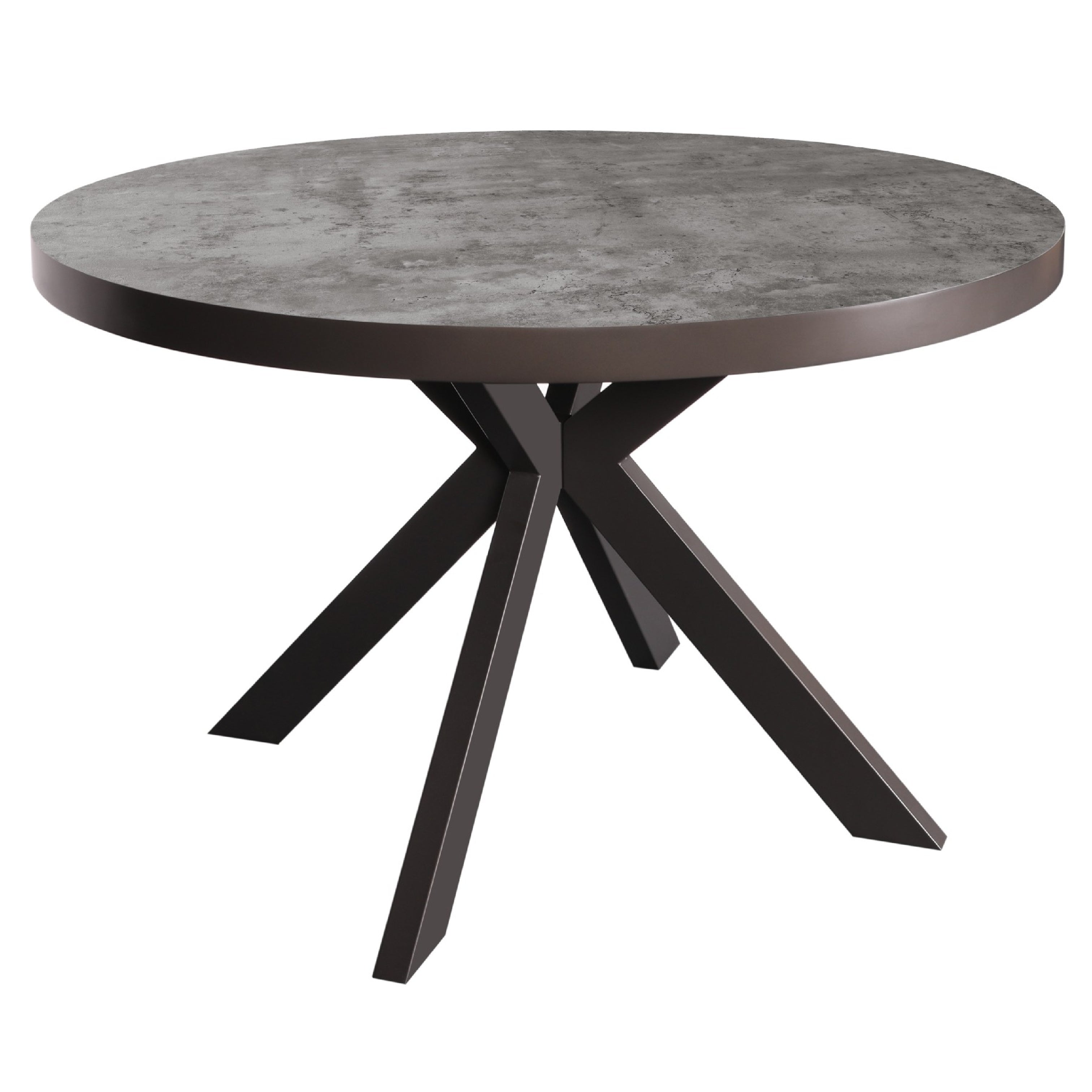 PACKAGE DEAL Fusion Stone Round Dining Table & x4 Fusion Dining Chai