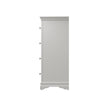 Chantilly White Painted Chest of Drawers - 2 Over 3