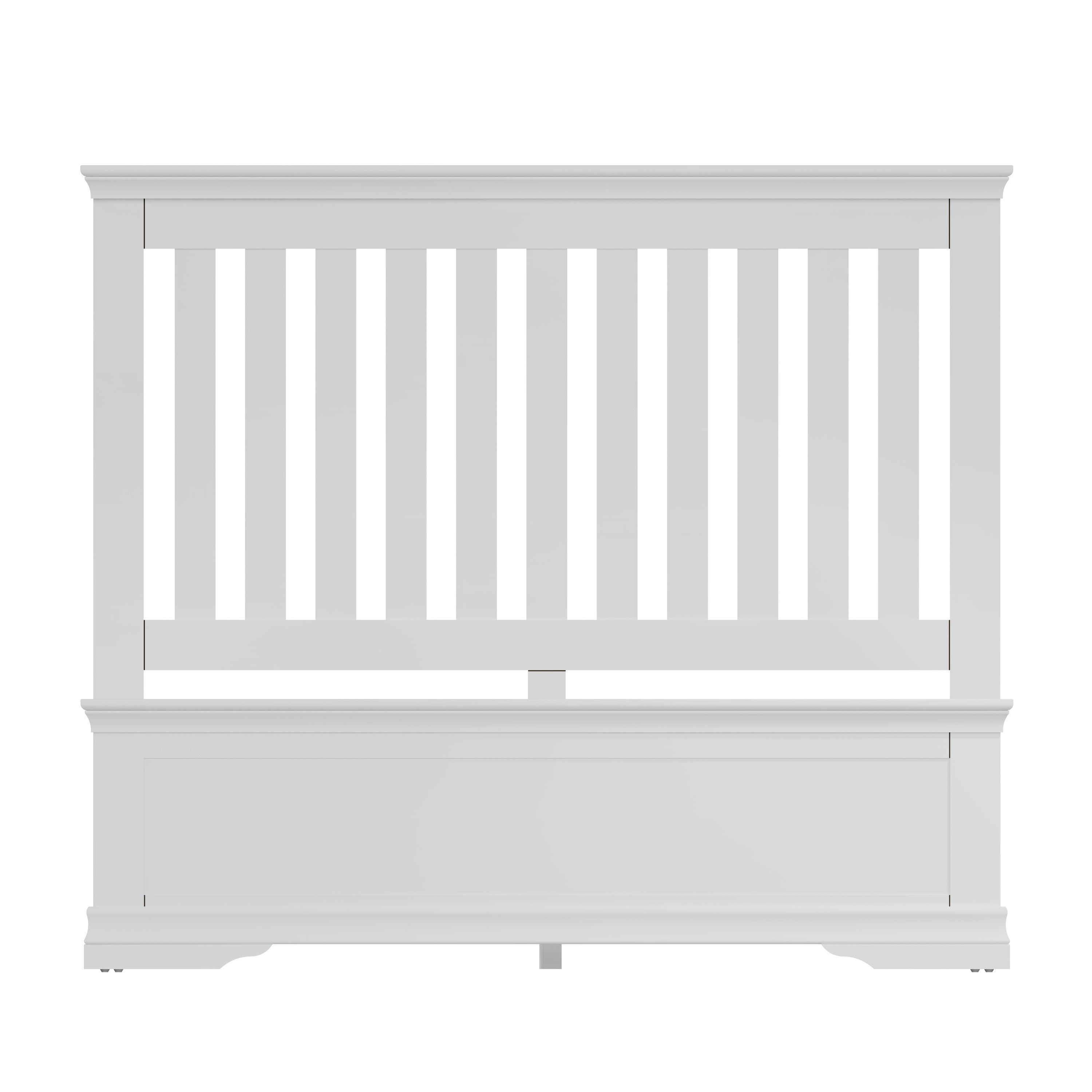Chantilly White Painted Bed Frame - 4ft6 Double