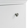 Chantilly White Painted Chest of Drawers - 5 Drawer