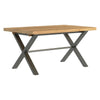 PACKAGE DEAL - Fusion Oak Large Dining Table & x3 Fusion Dining Chairs + Large Bench