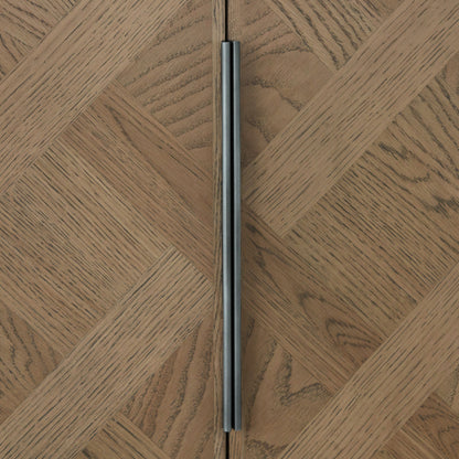 Havana Industrial Oak Wardrobe - 2 Door