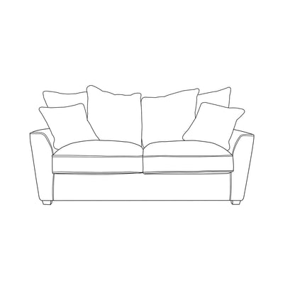 Atlantis Sofa - 2 Seater (Pillow Back)