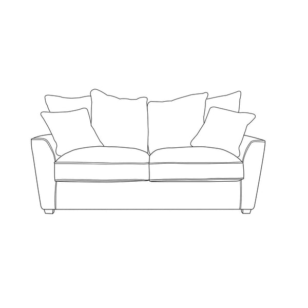 Atlantis Sofa - 2 Seater (Pillow Back)