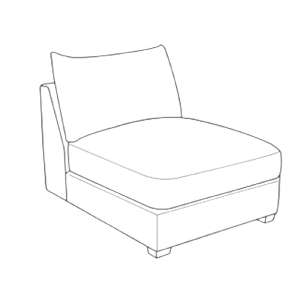 Carter Sofa - Armless Unit