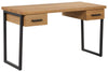 Fusion Oak Desk With Drawers