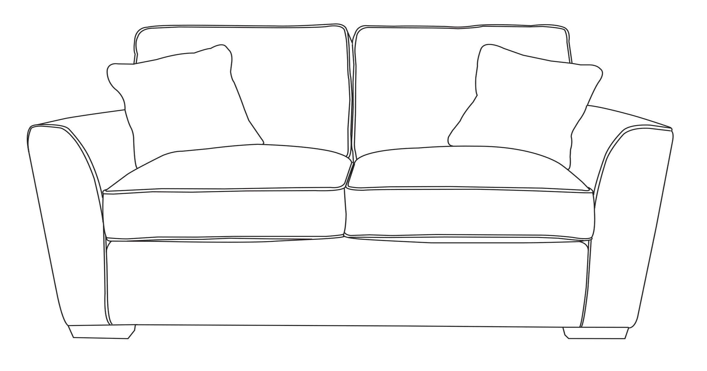 Fantasia Sofa - 3 Seater (Standard Back)
