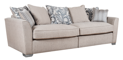 Fantasia Sofa - 4 Seater Modular (Pillow Back)