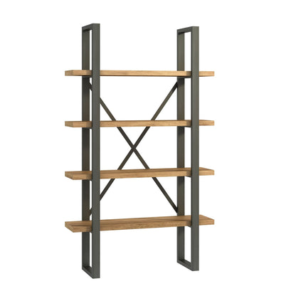 Fusion Oak Shelf Unit