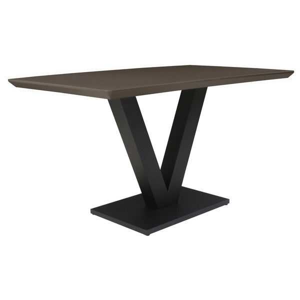 Larson Dining Table Grey Gloss