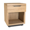 Fusion Oak Bedside - 1 Drawer