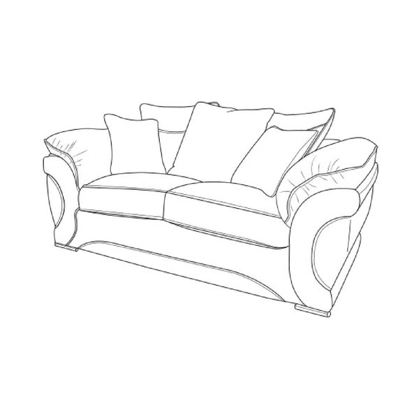 Omega Sofa - 2 Seater (Pillow Back)