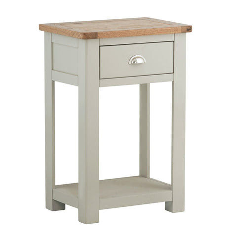 Portland 1 Drawer Console Table - Stone