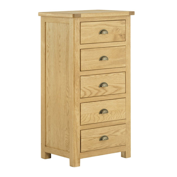 Portland Wellington Chest - Oak