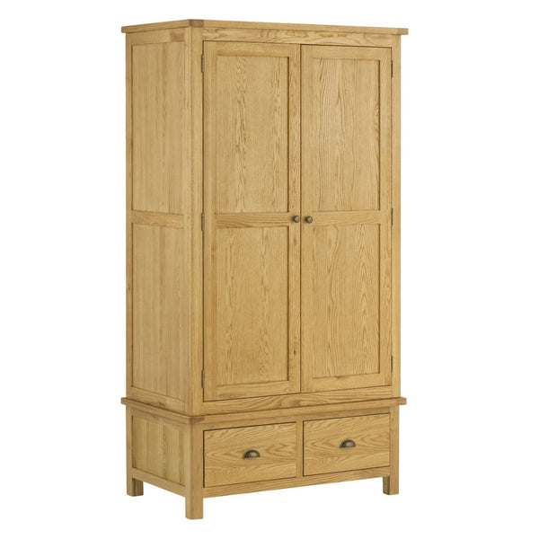 Portland Gents Wardrobe - Oak