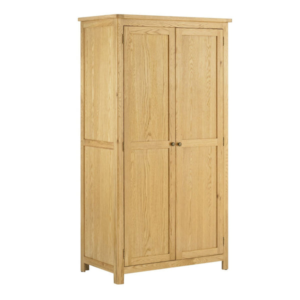 Portland 2 Door Wardrobe - Oak