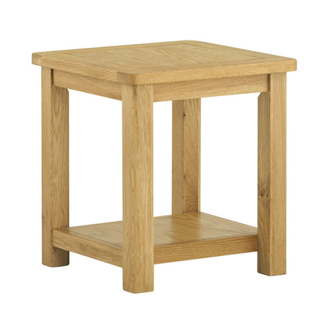 Portland Lamp Table - Oak