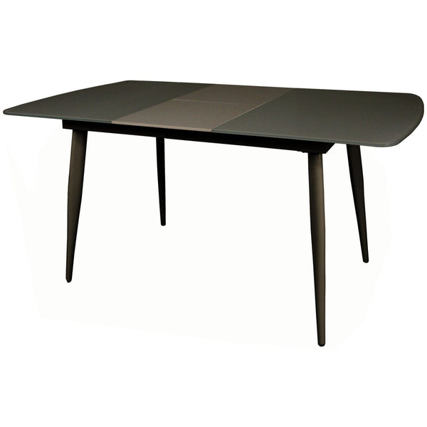 Riva Grey Small Ext Dining Table 1200 ext 1500