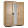 Fusion Oak Wardrobe - Triple