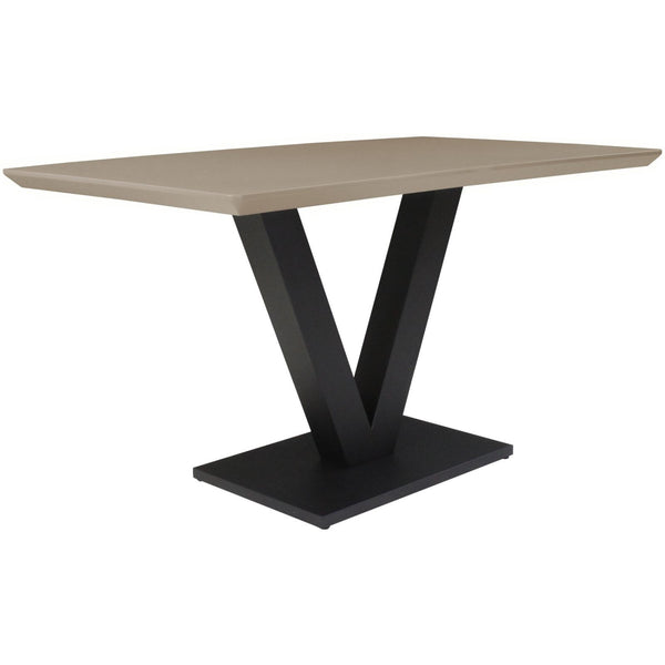 Larson Dining Table Cappuccino Gloss